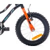 Rower dziecięcy SUN BABY Tiger Bike 14 cali dla chłopca Pomarańczowo-turkusowy Wiek 5 lat