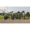 Rower dziecięcy SUN BABY Tiger Bike 14 cali dla chłopca Pomarańczowo-turkusowy Wyposażenie Instrukcja obsługi i montażu