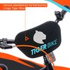 Rower dziecięcy SUN BABY Tiger Bike 14 cali dla chłopca Pomarańczowo-turkusowy Kolory dostępne w ofercie producenta Pomarańczowo-turkusowy