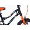 Rower dziecięcy SUN BABY Tiger Bike 14 cali dla chłopca Pomarańczowo-turkusowy Rozmiar koła [cal] 14
