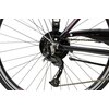 Rower trekkingowy INDIANA X-Road 3.0 D19 28 cali damski Czarno-fioletowy Gwarancja na ramę 5 lat