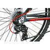 Rower górski MTB INDIANA X-Pulser 1.6 M17 26 cali męski Czarno-czerwony 2021 Wyposażenie Karta gwarancyjna