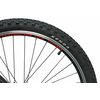 Rower górski MTB INDIANA X-Pulser 1.6 M17 26 cali męski Czarno-czerwony 2021 Wyposażenie Odblaski