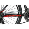 Rower górski MTB INDIANA X-Pulser 1.6 M17 26 cali męski Czarno-czerwony 2021 Wyposażenie Dzwonek