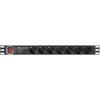 Listwa LANBERG PDU-PRO-07F-0200-BK (2 m) Czarny