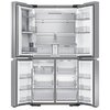 Lodówka SAMSUNG RF65A967ESR EO Side by Side No frost 182.5cm Podajnik wody Kostkarka Srebrna Triple Cooling Bezszronowa (No Frost) Pełny No Frost