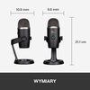 Mikrofon BLUE Yeti Nano Wielokierunkowy / Kardioidalny Rodzaj przetwornika Pojemnościowy