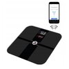 Waga łazienkowa TECH-MED HW-FIT003 Czarny Rodzaj powierzchni Szkło