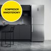 Lodówka HOTPOINT HA70BE72X No frost 195.5cm Srebrna Zmiana kierunku otwierania drzwi Tak