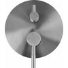 Zestaw prysznicowy podtynkowy FALA Steely R 75870 z deszczownicą Funkcje dodatkowe Głowica ceramiczna