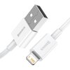 Kabel USB - USB - Lightning BASEUS Superior Series CALYS-B02 1.5 m Biały Rodzaj Kabel
