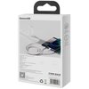 Kabel USB - USB - Lightning/USB-C/Micro USB BASEUS Superior Series CAMLTYS-02 1.5 m Biały Typ USB - Lightning