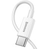 Kabel USB - USB-C - Lightning BASEUS Superior Series CATLYS-C02 2 m Biały Typ USB-C - Lightning