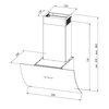 Okap AKPO WK-9 Clarus Pro 60 Biały 367.6m3/h 70dB klasa D Wyposażenie Karta gwarancyjna