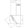 Okap AKPO WK-9 Clarus Pro 60 Biały 367.6m3/h 70dB klasa D Szerokość [cm] 59.8