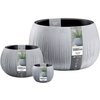 Doniczka PROSPERPLAST Beton Bowl DKB240-422U Szary Wymiary [mm] 238 x 161