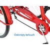 Rower trójkołowy ENERO 1017044 6B 24 cale damski Czerwony Waga [kg] 25