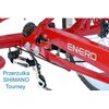 Rower trójkołowy ENERO 1017044 6B 24 cale damski Czerwony Przeznaczony Dla kobiety