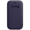 Etui APPLE Leather z MagSafe do iPhone 12/12 Pro Ciemny fiolet Seria telefonu iPhone