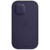 Etui APPLE Leather z MagSafe do iPhone 12/12 Pro Ciemny fiolet Model telefonu iPhone 12