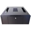 Szafa RACK EXTRALINK 19" 22U EX.14381 600 x 600 mm, Stojąca Czarny Przeszklone drzwi Tak