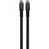 Kabel USB-C - USB-C GÖTZE & JENSEN Golden Line 2 m Czarny Długość [m] 2