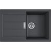 Zlewozmywak jednokomorowy z ociekaczem FRANKE Sirius 2.0 S2D 611-78 143.0612.629 Onyx 50x78