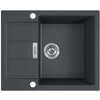 Zlewozmywak jednokomorowy z ociekaczem FRANKE Sirius S2D 611-62 143.0618.665 Onyx 50x62