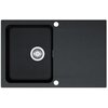 Zlewozmywak jednokomorowy z ociekaczem FRANKE Orion OID 611-78 114.0286.447 Onyx 50x78