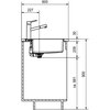 Zlewozmywak FRANKE Maris MRX 210-40 TL 127.0544.021 Stalowy Typ Wbudowywany