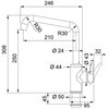 Bateria FRANKE Urban 115.0595.068 Biały polarny Rodzaj baterii Jednodźwigniowa
