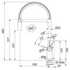Bateria FRANKE Jersey 115.0265.997 Chrom Rodzaj baterii Jednodźwigniowa