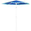Parasol plażowo-ogrodowy ROYOKAMP 1015798 Niebiesko-zielony Materiał Metal