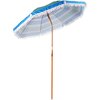 Parasol plażowo-ogrodowy ROYOKAMP 1036168 Wielokolorowy Rozmiar po zmontowaniu [cm] 180 x 225
