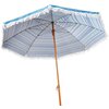 Parasol plażowo-ogrodowy ROYOKAMP 1036182 Biało-niebieski Rozmiar po zmontowaniu [cm] 180 x 225