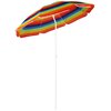 Parasol plażowo-ogrodowy ROYOKAMP 1036243 Wielokolorowy Podstawa Nie