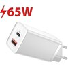 Ładowarka sieciowa BASEUS GaN2 Lite CCGAN2L-B02 A+C 65W Biały