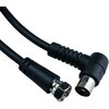 Kabel antenowy wtyk F - wtyk TV DPM 3 m