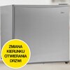 Lodówka MIDEA MDRD86FGF42 49.2cm Srebrna Liczba drzwi 1