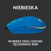 Mysz LOGITECH G203 Niebieski Programowalne przyciski Tak