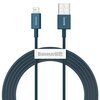 Kabel USB - Lightning BASEUS Superior Series 2 m Niebieski Rodzaj Kabel