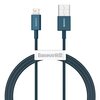 Kabel USB - Lightning BASEUS Superior Series 1 m Niebieski
