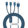 Kabel USB - Micro USB/USB-C/Lightning BASEUS Superior Series 3w1 1.5 m Typ USB - Micro USB