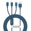 Kabel USB - Micro USB/USB-C/Lightning BASEUS Superior Series 3w1 1.5 m Rodzaj Kabel