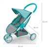 Wózek MILLY MALLY Susie Prestige 3106 Miętowy Materiał Pianka