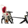 Fotelik rowerowy HTP DESIGN Elibas Cappuccino-czerwony Maksymalne obciążenie [kg] 22