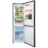 Lodówka BERG BRGCZ338E No frost 185.8cm Czarna Szklane wykończenie drzwi Tak