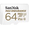 Karta pamięci SANDISK Max Endurance microSDXC 64GB + SD Adapter Pojemność [GB] 64