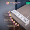 Listwa NOUS Smart Home A5 (1.52 m) Wi-Fi Liczba bezpieczników [szt] 3