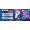 Inteligentna żarówka LED NOUS P3 9W E27 Wi-Fi Komunikacja Bluetooth